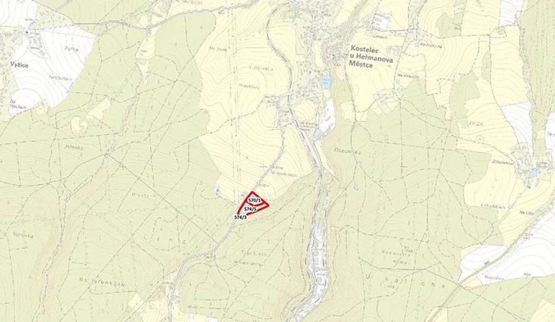 Prodej pole, Kostelec u Heřmanova Městce, 18996 m2