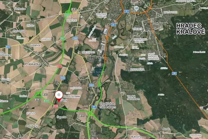 Prodej pole, Libišany, 34743 m2