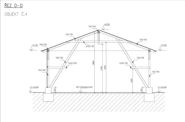 Pronájem komerčního pozemku, Zákolany, 300 m2