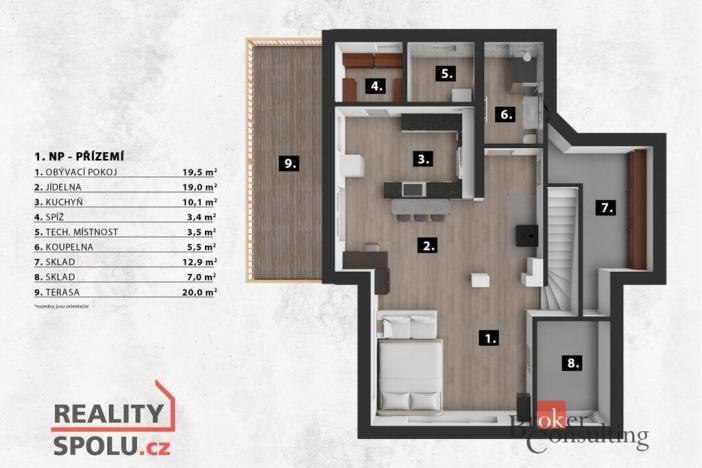 Prodej rodinného domu, Rokytnice nad Jizerou - Horní Rokytnice, 199 m2