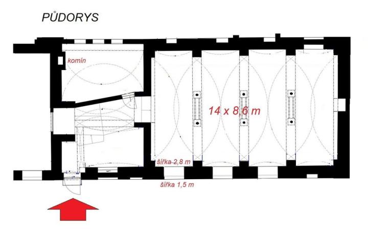 Pronájem výrobních prostor, Pavlov, 170 m2