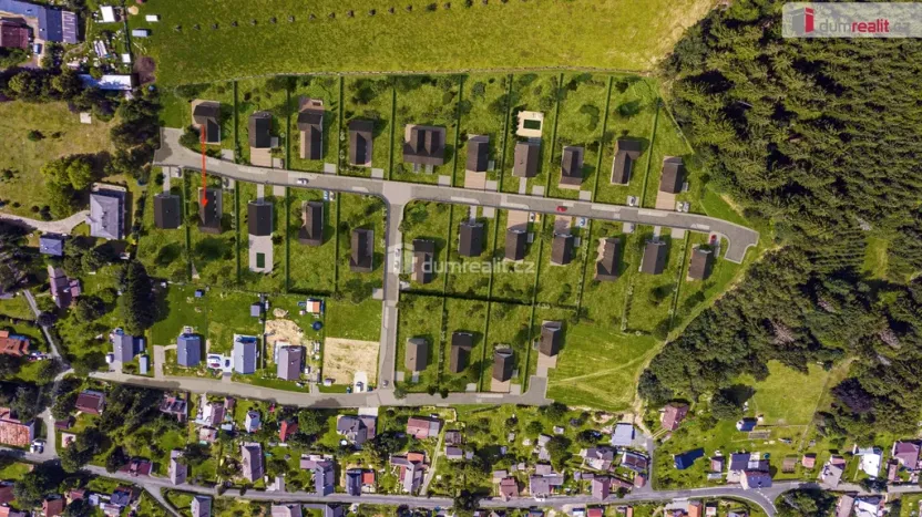 Prodej pozemku pro bydlení, Tři Sekery - Krásné, 1460 m2