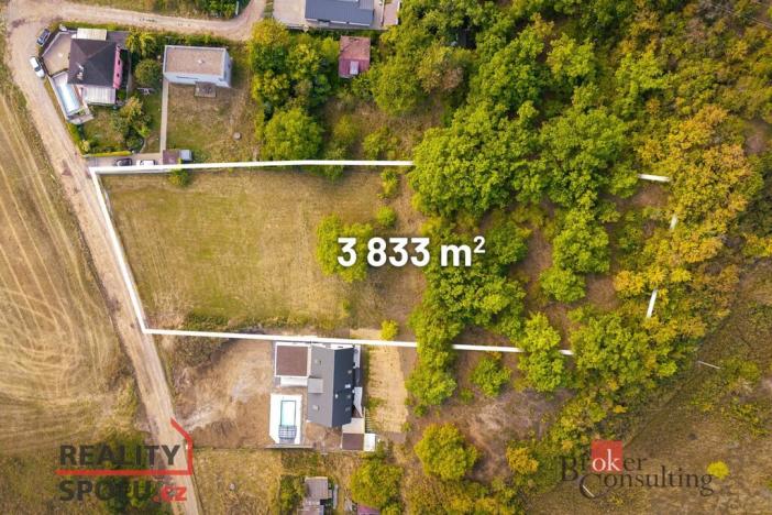 Prodej pozemku pro bydlení, Beroun, samota Na Vinici, 3833 m2