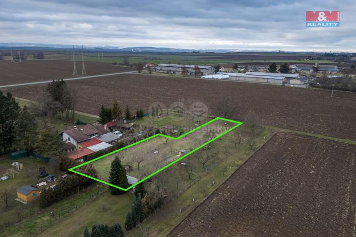 Prodej pozemku pro bydlení, Dub nad Moravou, 1279 m2