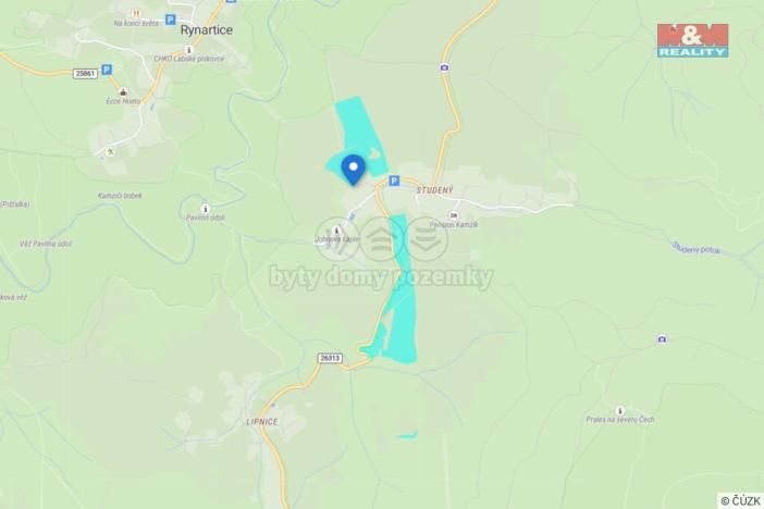 Prodej louky, Kunratice - Studený, 126193 m2