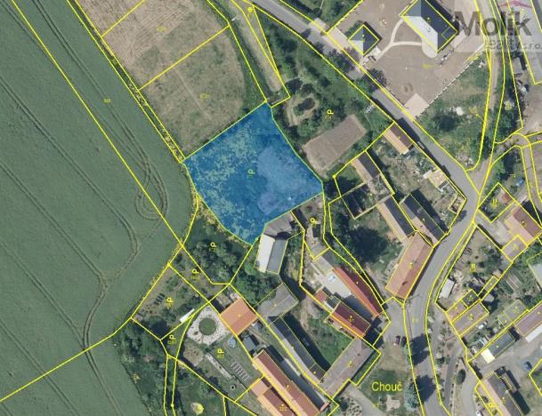 Prodej pozemku pro bydlení, Hrobčice - Chouč, 2174 m2