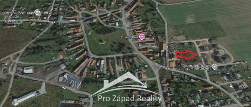 Prodej pozemku pro bydlení, Úherce, 869 m2