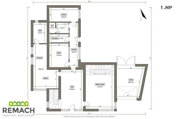 Prodej rodinného domu, Moravský Písek, Ostrožská, 178 m2