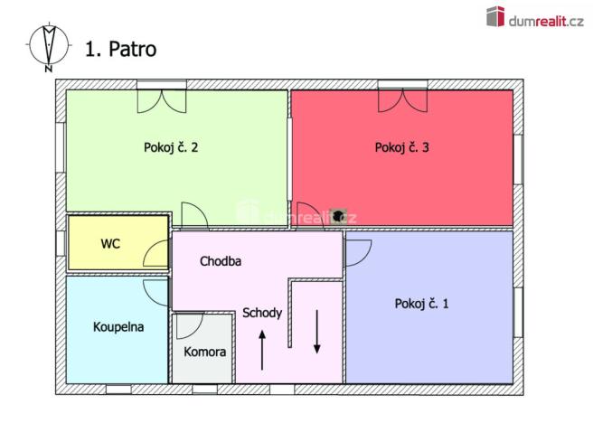 Prodej rodinného domu, Ostrov - Vykmanov, 156 m2