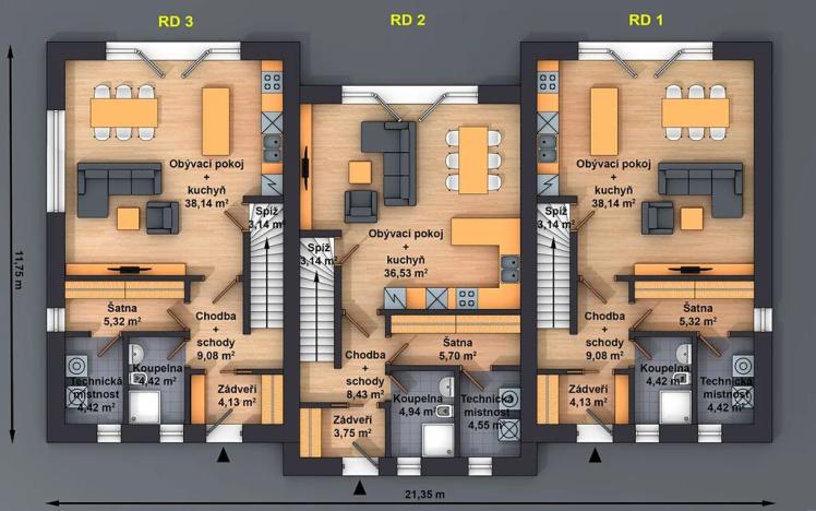 Prodej rodinného domu, Říčky, 204 m2