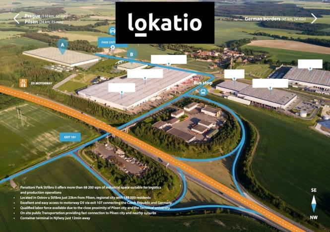 Pronájem skladu, Kostelec - Ostrov u Stříbra, 11700 m2