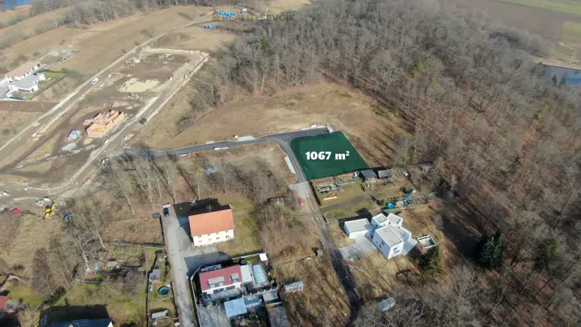 Prodej pozemku pro bydlení, Hluboká nad Vltavou, Lesní, 1067 m2