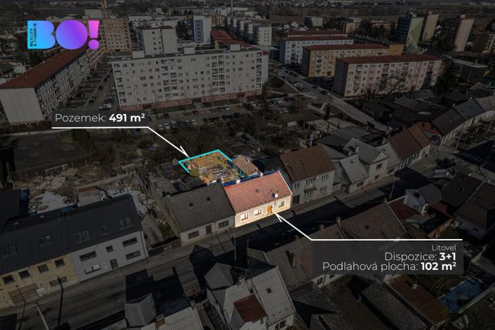 Prodej rodinného domu, Litovel, Žerotínova, 102 m2