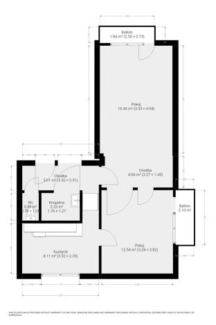 Pronájem bytu 2+1, Brno, Polní, 56 m2