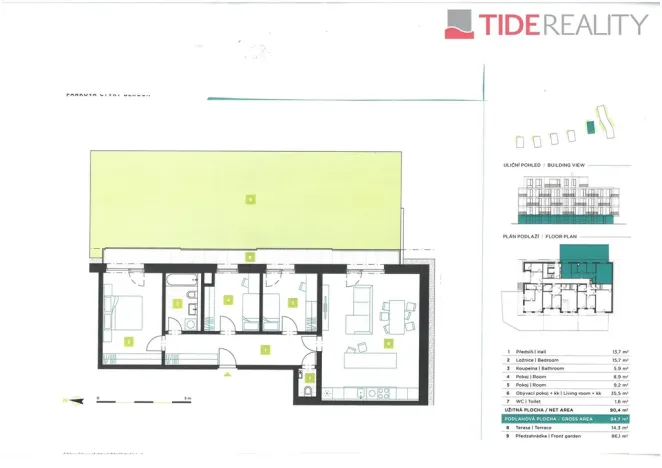 Prodej bytu 4+kk, Beroun, Na Máchovně, 95 m2