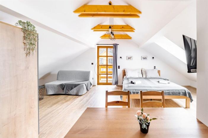 Prodej bytu 1+kk, Horní Planá - Hůrka, Hůrka, 43 m2