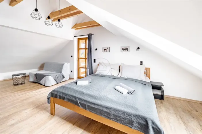 Prodej bytu 1+kk, Horní Planá - Hůrka, Hůrka, 43 m2