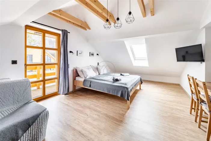 Prodej bytu 1+kk, Horní Planá - Hůrka, Hůrka, 43 m2