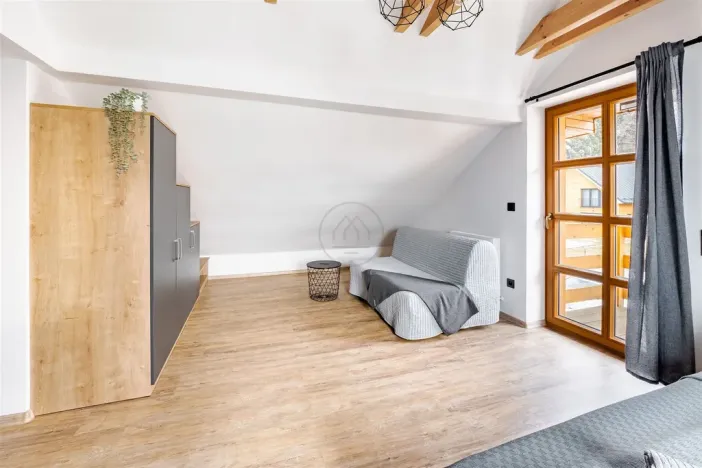 Prodej bytu 1+kk, Horní Planá - Hůrka, Hůrka, 43 m2