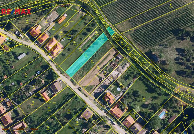 Prodej pozemku pro bydlení, Bavory, 898 m2