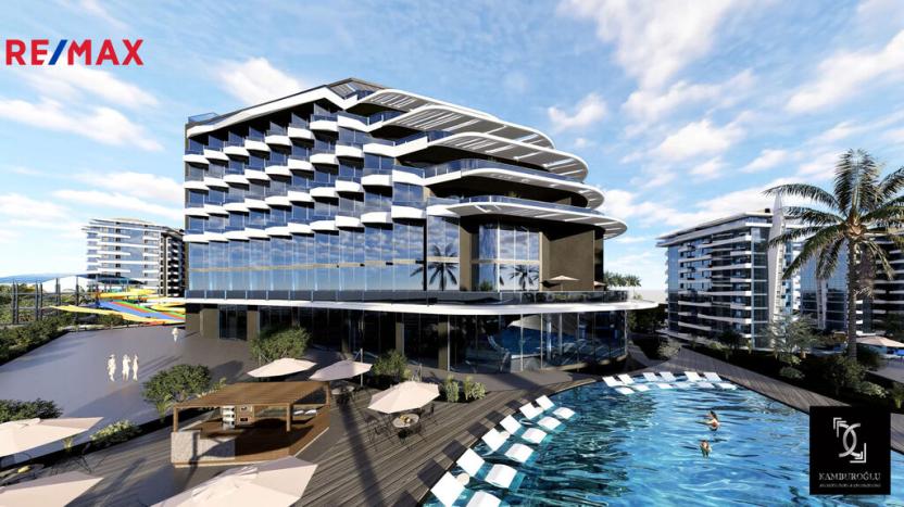 Prodej bytu 1+1, Avsallar,Turecko, 44 m2