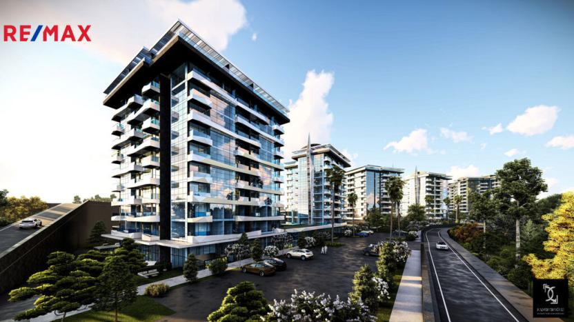 Prodej bytu 1+1, Avsallar,Turecko, 44 m2