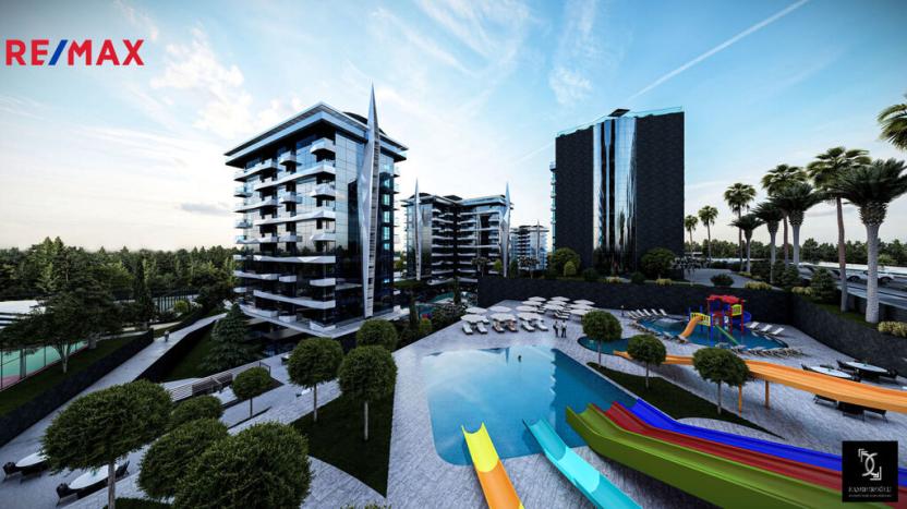 Prodej bytu 1+1, Avsallar,Turecko, 44 m2