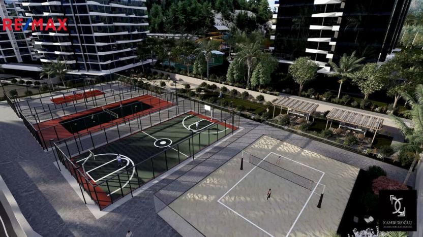 Prodej bytu 1+1, Avsallar,Turecko, 44 m2