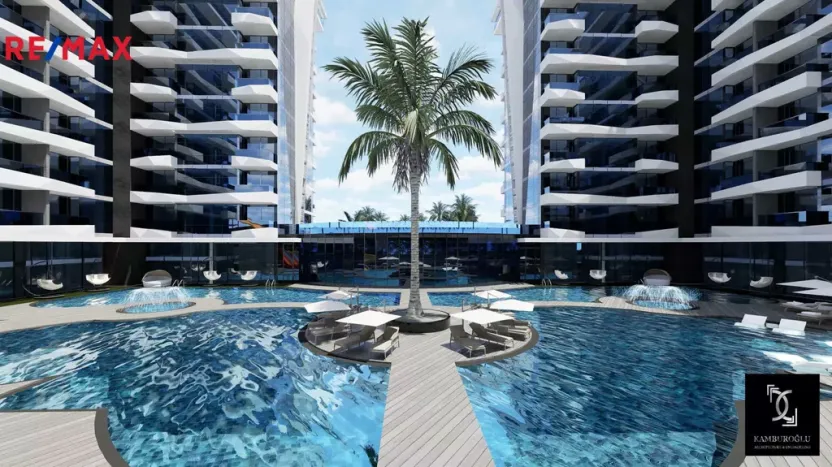 Prodej bytu 1+1, Avsallar,Turecko, 44 m2