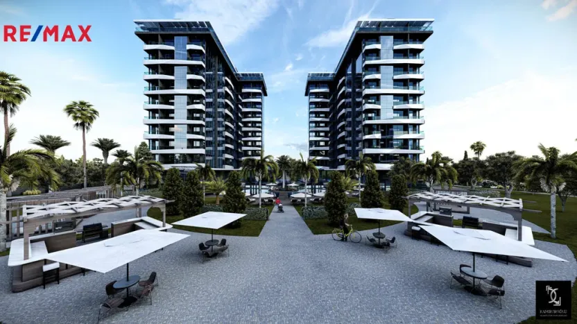 Prodej bytu 1+1, Avsallar,Turecko, 44 m2