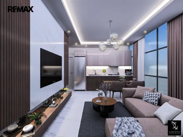 Prodej bytu 1+1, Avsallar,Turecko, 44 m2