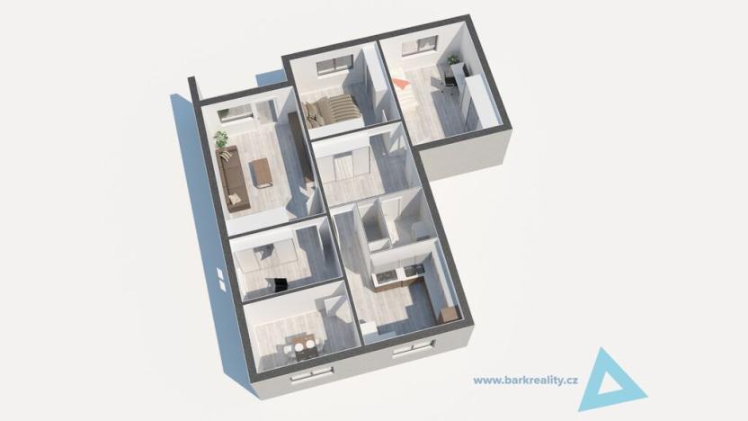 Prodej bytu 5+1, Nová Paka, K Hájku, 93 m2