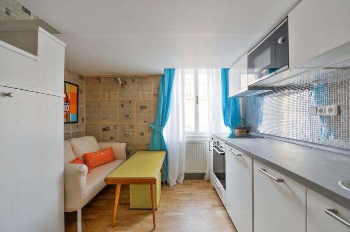 Pronájem bytu 1+kk, Praha - Nové Město, Hálkova, 26 m2