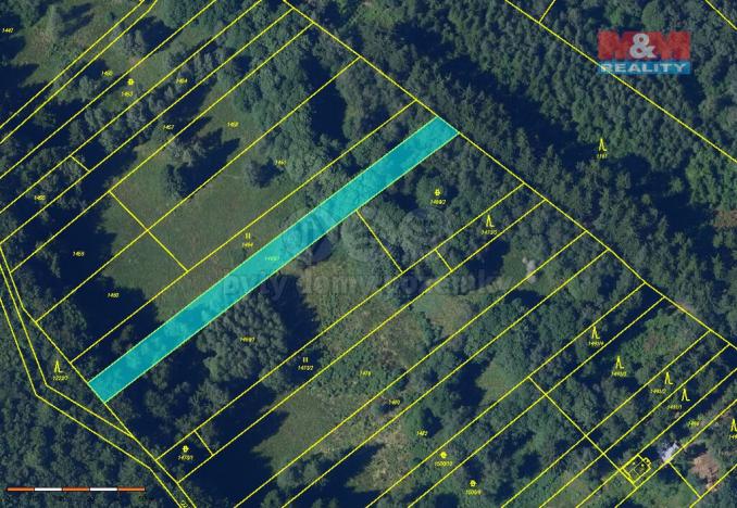 Prodej pole, Pustá Kamenice, 7409 m2