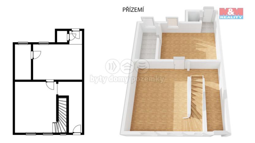 Prodej rodinného domu, Kroměříž, Stoličkova, 120 m2