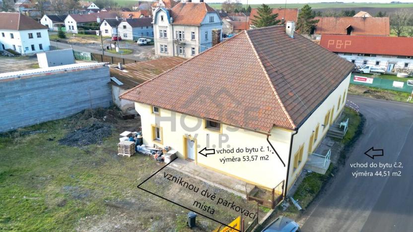 Prodej bytu 2+kk, Hořany, 45 m2
