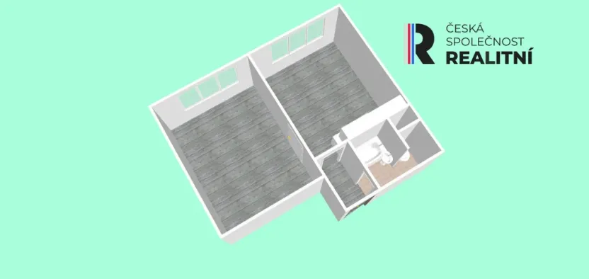 Pronájem bytu 1+1, Žatec, Husova, 36 m2