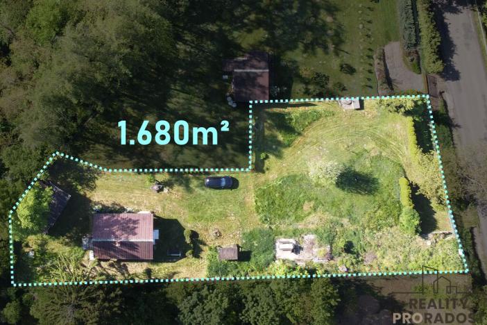 Prodej zahrady, Úžice, 1680 m2