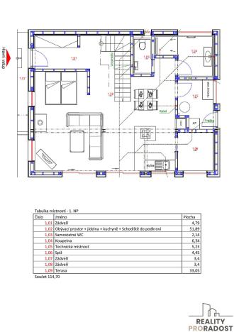 Prodej chaty, Úžice - Nechyba, 1680 m2