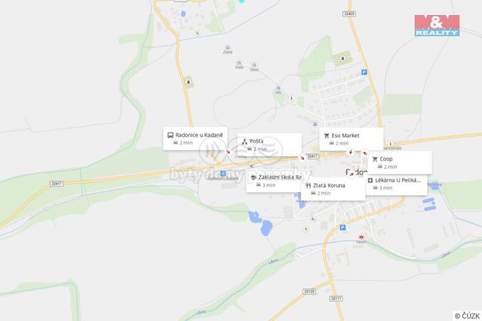 Prodej zahrady, Radonice - Vintířov, 1044 m2