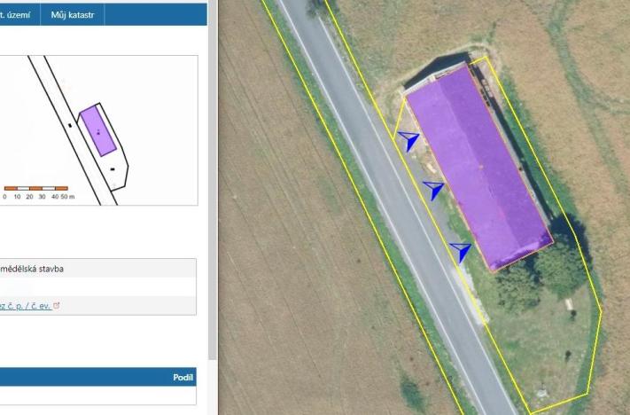 Pronájem skladu, Květinov, 500 m2