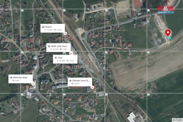 Prodej pozemku pro bydlení, Břasy - Stupno, 696 m2