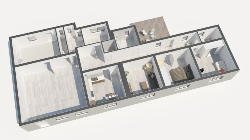 Prodej rodinného domu, Strmilov - Malý Jeníkov, 193 m2