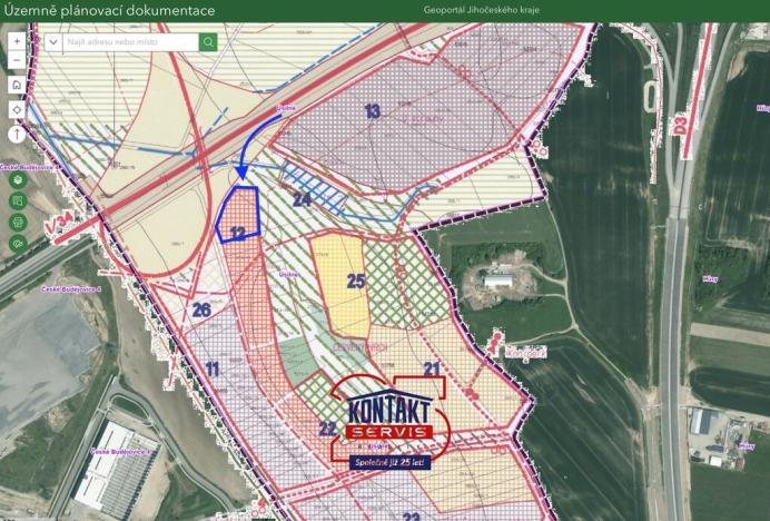 Prodej komerčního pozemku, Úsilné, 5515 m2