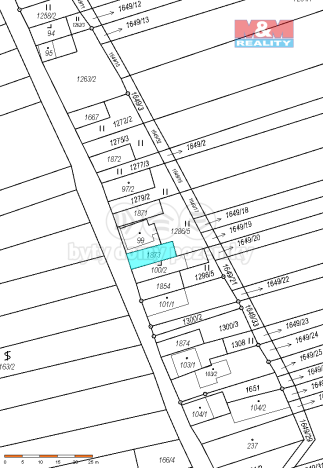 Prodej pozemku, Hýsly, 54 m2