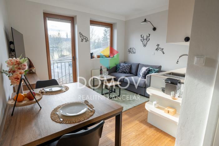 Prodej bytu 2+kk, Jablonec nad Jizerou - Bratrouchov, 36 m2