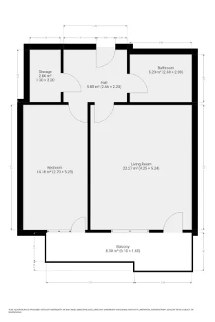 Pronájem bytu 2+kk, Praha - Vysočany, Pechmanových, 53 m2