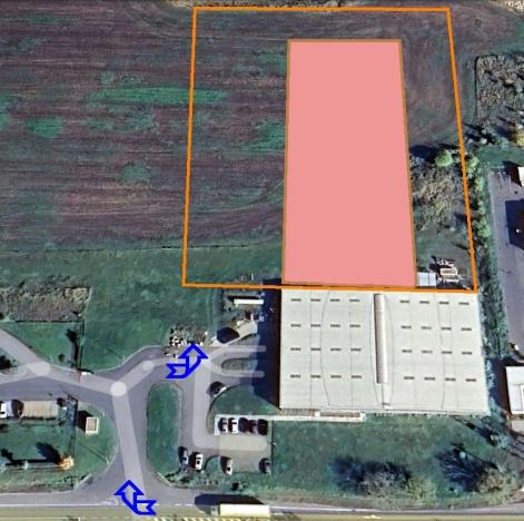 Pronájem skladu, Kozomín, 4800 m2