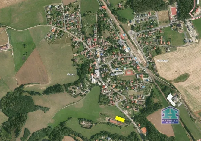 Prodej pozemku pro bydlení, Břasy, 662 m2