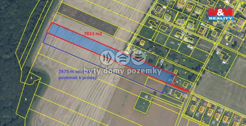 Prodej pozemku pro bydlení, Hrabyně, 3200 m2